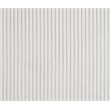 Meridian Furniture Willow Cream Microsuede Corduroy Bench