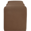 Meridian Furniture Willow Saddle Microsuede Corduroy Bench