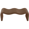 Meridian Furniture Willow Saddle Microsuede Corduroy Bench