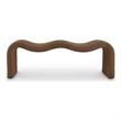 Meridian Furniture Willow Saddle Microsuede Corduroy Bench