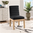 Meridian Furniture Evelyn Black Velvet Dining Chair