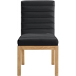 Meridian Furniture Evelyn Black Velvet Dining Chair