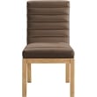 Meridian Furniture Evelyn Brown Velvet Dining Chair