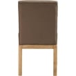 Meridian Furniture Evelyn Brown Velvet Dining Chair