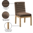 Meridian Furniture Evelyn Brown Velvet Dining Chair