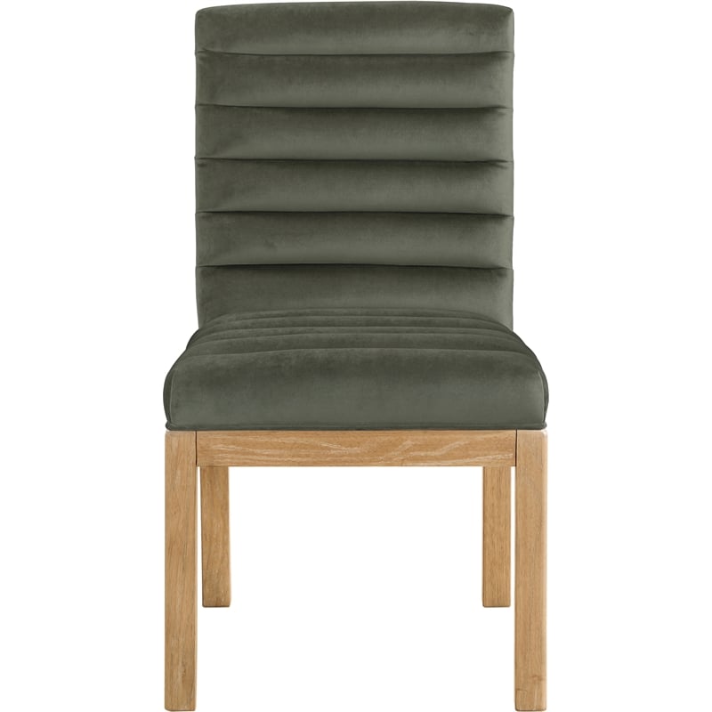 Meridian Furniture Evelyn Green Velvet Dining Chair