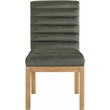 Meridian Furniture Evelyn Green Velvet Dining Chair