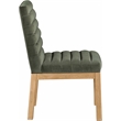 Meridian Furniture Evelyn Green Velvet Dining Chair
