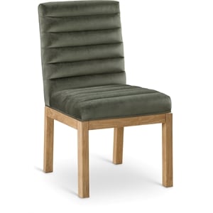 Meridian Furniture Evelyn Green Velvet Dining Chair