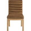 Meridian Furniture Evelyn Saddle Velvet Dining Chair