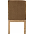 Meridian Furniture Evelyn Saddle Velvet Dining Chair