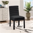 Meridian Furniture Evelyn Black Velvet Dining Chair