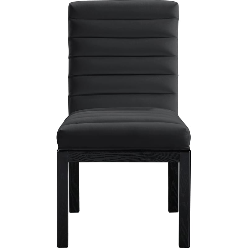 Meridian Furniture Evelyn Black Velvet Dining Chair
