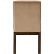 Meridian Furniture Evelyn Beige Velvet Dining Chair