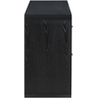 Meridian Furniture Parker Black Ash Veneer Dresser