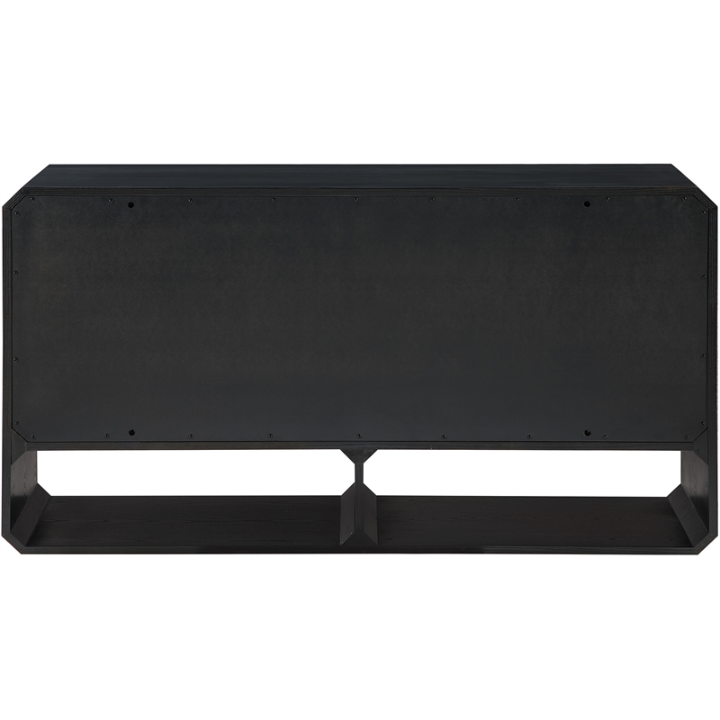 Meridian Furniture Parker Black Ash Veneer Dresser