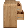 Meridian Furniture Parker Natural Ash Veneer Dresser