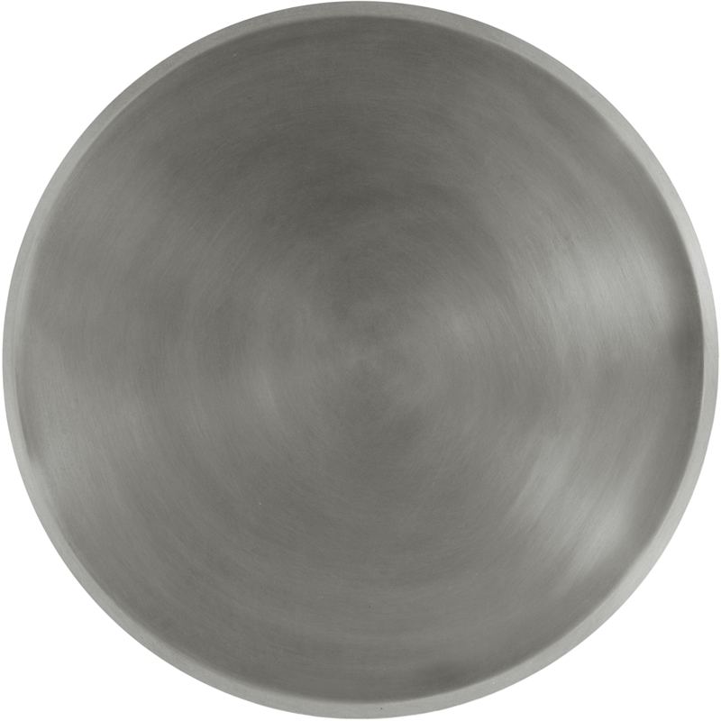 Meridian Furniture Globus Silver Iron Metal Coffee Table