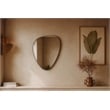 Meridian Furniture Finch Matte Black Iron Metal Frame Mirror
