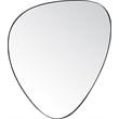 Meridian Furniture Finch Matte Black Iron Metal Frame Mirror