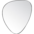 Meridian Furniture Finch Matte Black Iron Metal Frame Mirror