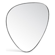 Meridian Furniture Finch Matte Black Iron Metal Frame Mirror