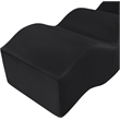 Meridian Furniture Wave Black Velvet Bench