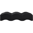Meridian Furniture Wave Black Velvet Bench