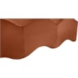 Meridian Furniture Wave Cognac Velvet Bench