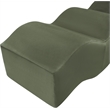 Meridian Furniture Wave Green Velvet Bench