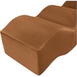 Meridian Furniture Wave Saddle Velvet Bench
