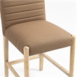 Meridian Furniture Aimee Brown Vegan Leather Counter Stool