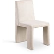 Meridian Furniture Benson Beige Microsuede Corduroy Dining Chair (Set of 2)