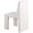 Meridian Furniture Benson Cream Microsuede Corduroy Dining Chair (Set of 2)