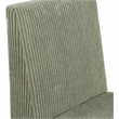 Meridian Furniture Benson Green Microsuede Corduroy Dining Chair (Set of 2)