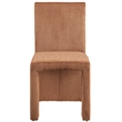 Meridian Furniture Benson Saddle Microsuede Corduroy Dining Chair (Set of 2)