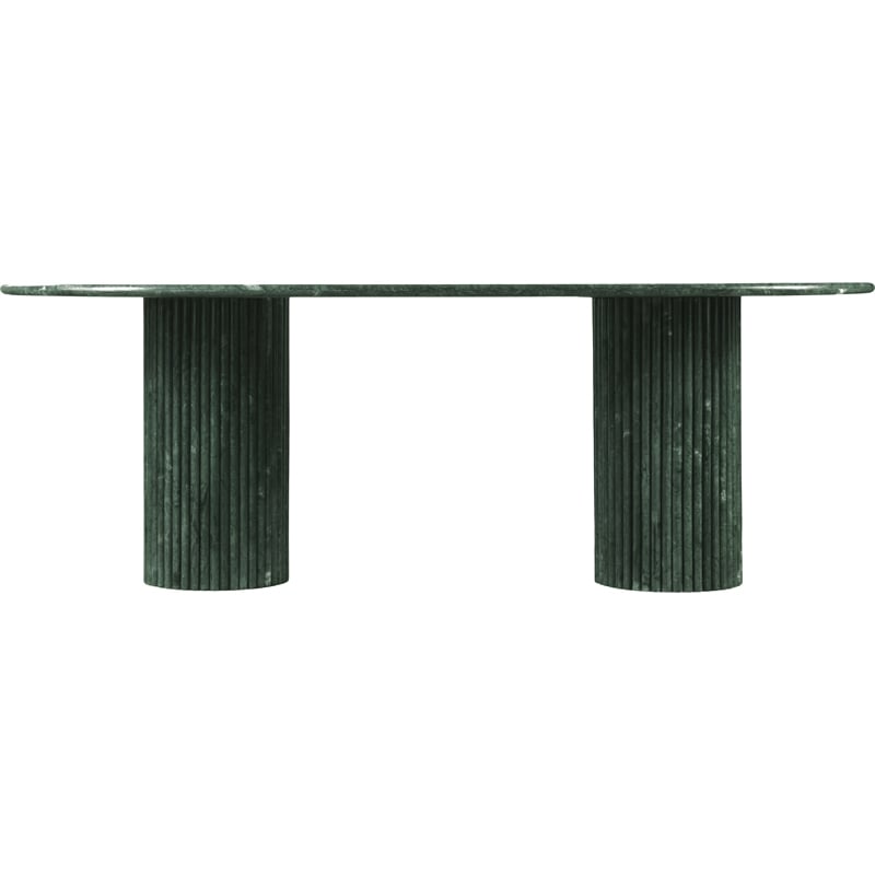Meridian Furniture Messina Green Marble Dining Table