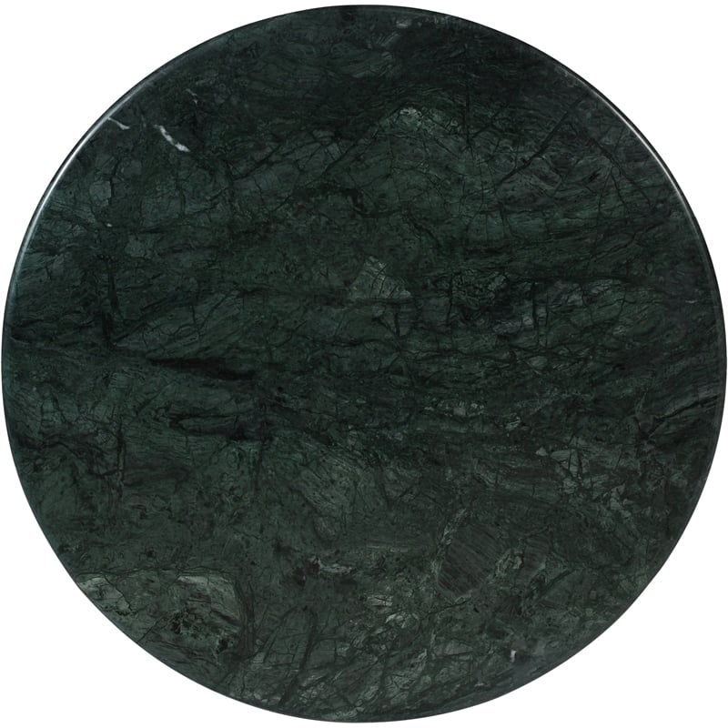 Meridian Furniture Treviso Green Marble and Mango Wood Coffee Table