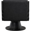 Meridian Furniture Millwin Black Vegan Leather Swivel Accent Chair