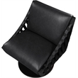 Meridian Furniture Millwin Black Vegan Leather Swivel Accent Chair