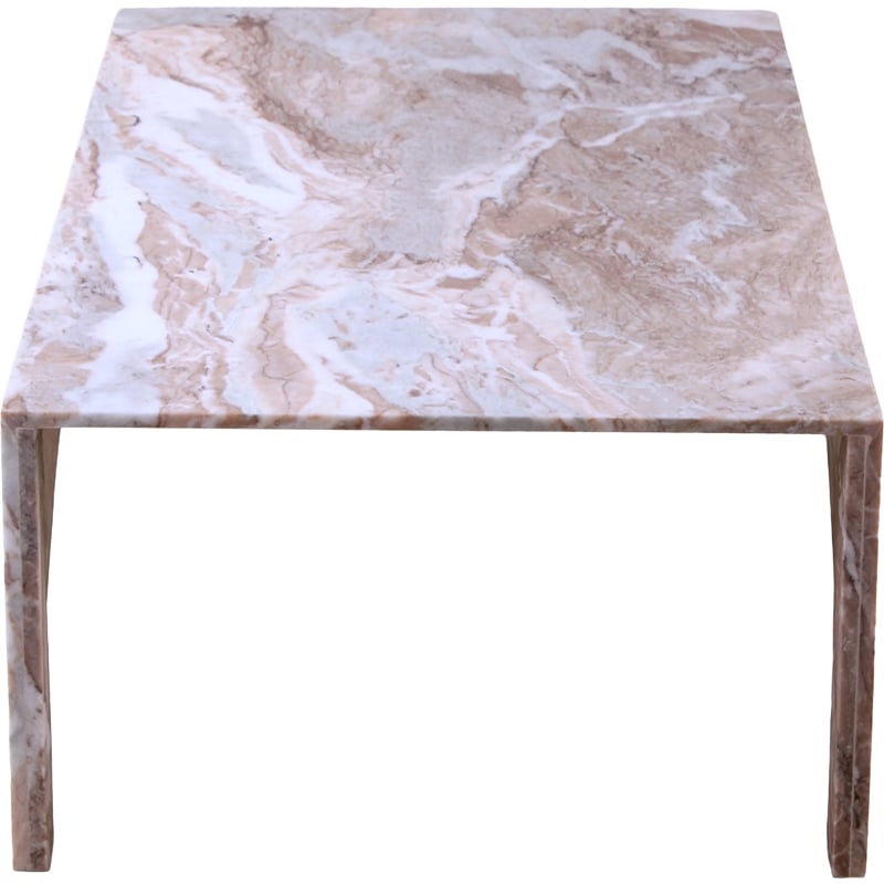 Meridian Furniture Palermo Brown Marble Coffee Table