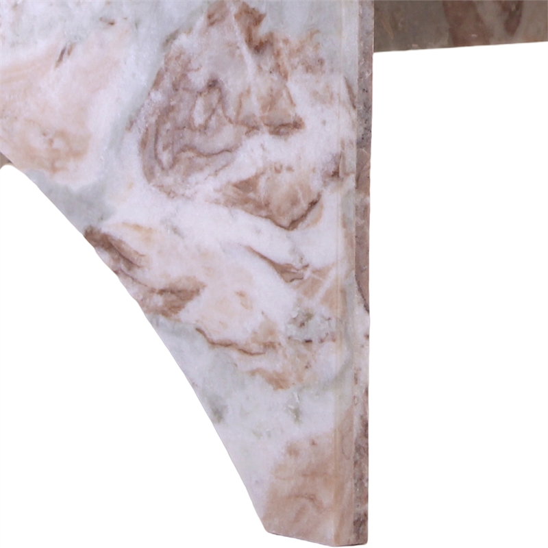 Meridian Furniture Palermo Brown Marble Coffee Table