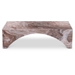 Meridian Furniture Palermo Brown Marble Coffee Table