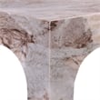 Meridian Furniture Palermo Brown Marble End Table