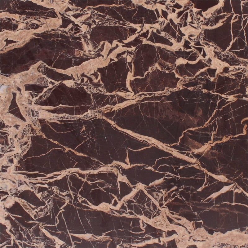 Meridian Furniture Palermo Cherry Marble End Table