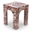 Meridian Furniture Palermo Cherry Marble End Table