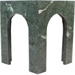Meridian Furniture Palermo Green Marble End Table