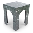 Meridian Furniture Palermo Green Marble End Table