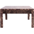 Meridian Furniture Palermo Cherry Marble Coffee Table