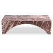 Meridian Furniture Palermo Cherry Marble Coffee Table